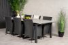 Imagine Tabel de dining Levels 224/324*100 - Black Aintwood + Scaun cu brate Knick - Negru_6