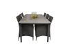 Imagine Tabel de dining Levels 224/324*100 - Black Aintwood + Scaun cu brate Knick - Negru_6