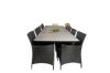 Imagine Tabelul de dining Levels 224/324*100 - Negru Aintwood + Scaun cu braț Knick - Negru_10