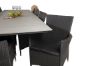 Imagine Tabelul de dining Levels 224/324*100 - Negru Aintwood + Scaun cu braț Knick - Negru_10