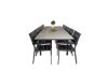 Imagine Tabelul de dining Levels 224/324*100 - Negru Aintwood + Scaun Levels (empilabil) - Negru