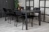 Imagine Masa de dining Break - 205*90 - Negru Alu / Negru Aintwood+Scuna Lindos - Negru