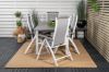 Imagine Albany Dining Table 152/210*90 - White Alu / Grey Aintwood+Albany Chair 5:pos - White Alu / Grey Textilene / Aintwood_6