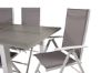 Imagine Albany Dining Table 152/210*90 - White Alu / Grey Aintwood+Break 5:pos Chair - White alu / Grey Textilene_6