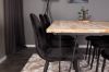 Imagine Vă rugăm să traduceți complet Bali Matbord - Svart / Naturträ - 200*90*H75+Polar Dining Chair - Black legs / Black Velvet_6