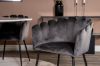 Imagine Estelle runt Matbord - Svart / Vit marmor - ø106*H75+Limhamn - Chair - Grey Velvet_4