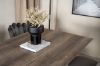 Imagine Masa de dining Marina - Culoare neagra / stejar gri - 180*90*H75+ Scaun Limhamn Light - catifea gri_6