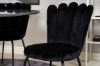 Imagine Estelle runt Matbord - Svart / Svart marmor - ø106*H75+Limhamn Light - Chair - Black Velvet_4