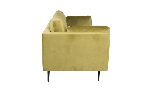 Imagine Boom - 3 seat sofa Velvet - Spring Green+Black Legs for Boom Sofa - FULL SET_1