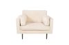 Imagine Boom - Single Chair Velvet - Creme+Black Legs for Boom Sofa - FULL SET_1