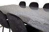 Imagine Estelle Matbord - Borstad Mässing / Svart Marmor - 200*90*H76+Polar Dining Chair - Black legs / Black Velvet_6