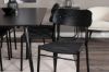 Imagine Vă rugăm să traduceți complet Silar Dining Table - 180 cm - Black Melamine / Black Legs + Polly Dining Chair - Black / Black _6