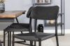 Imagine Jakarta Matbord - Svart / mörk Teak - 200*90*H75 +Polly Dining Chair - Black / Black _6