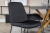 Imagine Piazza - Dining table - 180*90 - Spraystone/Oak +Muce  Dining Chair - Black Legs - Black Fabric _6