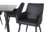 Imagine Masa de dining Dipp - 180*90cm - Furnir negru / picioare complet negre + Comfort - Scaun de dining - Stejar / Negru _4