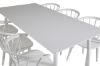 Imagine Polar Dining table 180 cm - White top / White Legs+Bobby Windsor Dining Chair - White_6