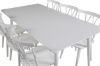 Imagine Masa de dining Polar de 180 cm - blat alb / picioare albe + Scaun Windsor Mariette - alb_6