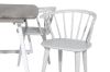 Imagine Inca Extentiontable - grey "oak" / white Legs+Bobby Windsor Dining Chair - Grey_4