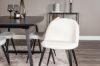 Imagine Inca Extentiontable - Black top / black Legs+Velvet Dining Chair Corduroy - Beige / Black_4