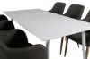 Imagine Polar Dining table 180 cm - White top / White Legs +Comfort - Dining Chair - Oak/Dark Grey _6