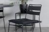 Imagine Masa de dining Alma - Alu Negru - ø120cm + Scaun de dining Lina - Negru_4