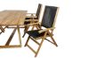 Imagine Plankton - Dining Table acacia - 220*100+Little John foldable Chair - Rope / Acacia_6