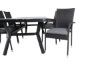 Imagine Virya Dining Table - Black Alu / Grey Glass - big table+Anna Chair - Black_6