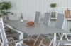 Imagine Albany Table - 224/324 - White/Grey+Albany Light 5-pos white alu / Grey Textilene_8