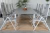 Imagine Albany Table - 224/324 - White/Grey+Albany Light 5-pos white alu / Grey Textilene_8