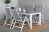 Imagine Albany Table - 160/240 - White/Grey+Albany Light 5-pos white alu / Grey Textilene_4