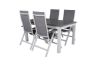 Imagine Albany Table - 160/240 - White/Grey+Albany Light 5-pos white alu / Grey Textilene_4