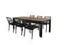 Imagine Panama - Masă - 69,14 - Aluminiu negru/Teak+Scaun de dining Dallas_6