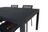 Imagine Vă rugăm să traduceți complet Marbella Table 160/240 - Black/Black+Dallas Dining Chair_4