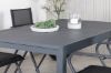 Imagine Marbella Table 160/240 - Black/Black+Alina Dining Chair - Black Alu / Black Textilene_4