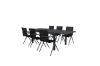 Imagine Vă rugăm să traduceți complet Marbella Table 160/240 - Black/Black+Alina Dining Chair - Black Alu / Black Textilene_6