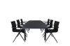 Imagine Vă rugăm să traduceți complet Marbella Table 160/240 - Black/Black+Alina Dining Chair - Black Alu / Black Textilene_6