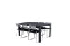 Imagine Vă rugăm să traduceți complet Marbella Table 160/240 - Black/Black+Lina Dining Chair - Grey_6