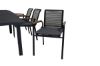 Imagine Vă rugăm să traduceți complet Marbella Table 160/240 - Black/Black+Dallas Dining Chair_6