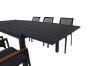 Imagine Vă rugăm să traduceți complet Marbella Table 160/240 - Black/Black+Dallas Dining Chair_6