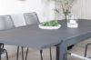 Imagine Masa de dining Marbella 160/240 - Negru/Negru+ Scaun Lindos - Aluminiu Negru / Sfoara Gri_6