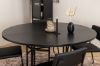 Imagine Copenhagen - Dining Table round - Black / Black+Kenth Chair - Black / Black PU_4