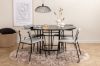 Imagine Copenhagen - Dining Table round - Black / Black+Kenth Chair - Black / Light Grey Velvet_4