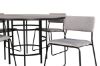 Imagine Copenhagen - Dining Table round - Black / Black+Kenth Chair - Black / Light Grey Velvet_4