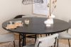 Imagine Copenhagen - Dining Table round - Black / Black+Kenth Chair - Black / Light Grey Velvet_4