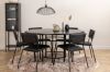 Imagine Copenhagen - Dining Table round - Black / Black+Kenth Chair - Black / Black PU_6