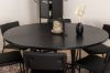 Imagine Copenhagen - Dining Table round - Black / Black+Kenth Chair - Black / Black PU_6