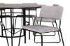 Imagine Copenhagen - Dining Table round - Black / Black+Kenth Chair - Black / Light Grey Velvet_6