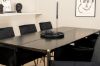 Imagine Pelle Dining Table , Black black Black+Petra Chair , Distressed Copper Black Velvet_6