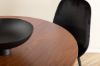 Imagine Bianca Round Dining Table - Walnut / Black Veneer+Polar Dining Chair - Black legs / Black Velvet (ersätter 19902-888)_4