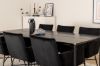 Imagine Pelle Dining Table - Black / black Black+Petra Chair - Black / Black Velvet_6